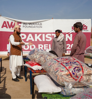 Mufti Abdul Wahab in Multan (2025): Emergency Relief Efforts.